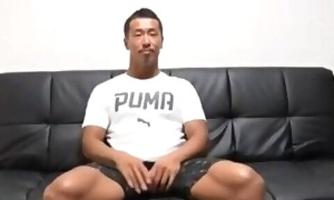Japanese Dad get massaged and fuck so hot